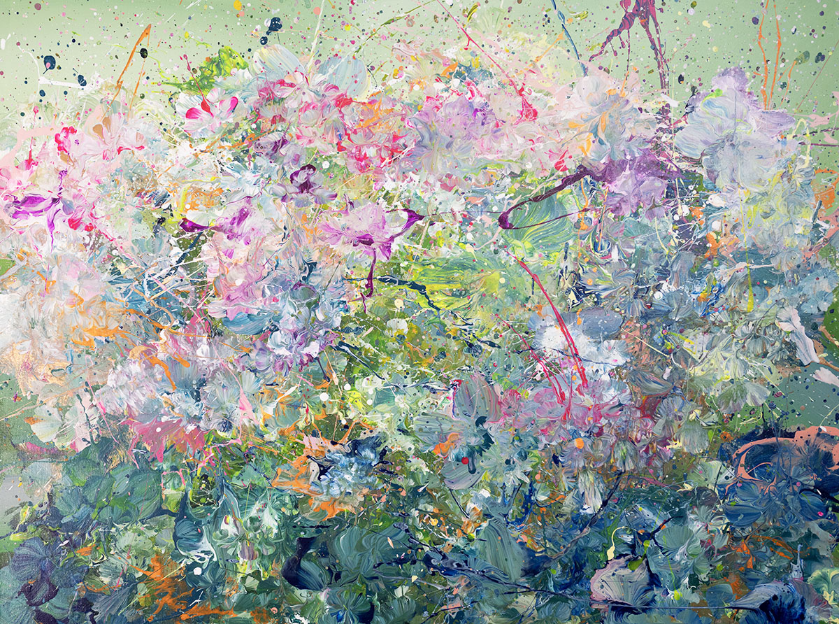 Ethereal Garden painting by Gabrielle Mar, 2024