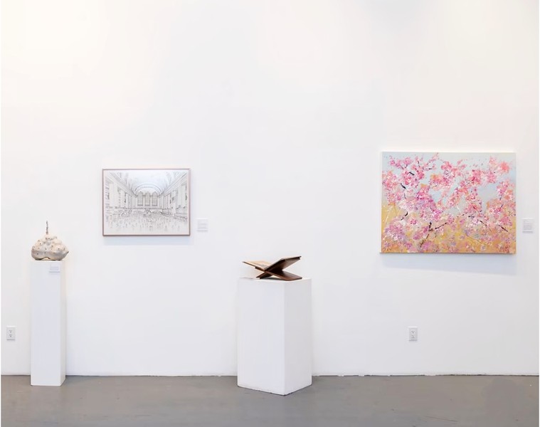Exhibition installation view